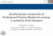 Identifying key components of Professional Practice Models 