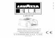 Lavazza Blue 2210 User Manual - Coffee Distributing Corp