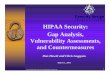 HIPAA Security: Gap Analysis, Vulnerability Assessments 