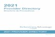 KelseyCare Provider Directory Full 10 21 2020