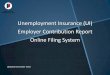 Unemployment Insurance (UI) Employer Contribution Report 