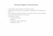 Baseband Digital Communications - Karadimov