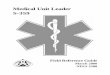 Medical Unit Leader S-359 - NWCG Training Catalog