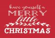 Free Printable Wall Art Have Yourself A Merry Little Christmas