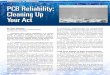Cleaning & Coating PCB Reliability: Cleaning Up Your Act