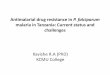 Antimalarial drug resistance in malaria in Tanzania 
