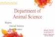 Department of Animal Science - Iowa State University