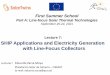Lecture 7: SHIP Applications and Electricity Generation 