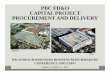 PBC FD&O CAPITAL PROJECT PROCUREMENT AND DELIVERY