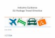 Industry Guidance EU Package Travel Directive