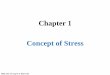 Chapter 1 Concept of Stress
