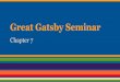 Great Gatsby Seminar - Boucher's Bulletin Board
