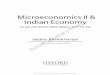 Microeconomics II & Indian Economy