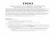 TRIO SSS Application