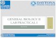 General Biology II Lab Practical I - Daytona State College