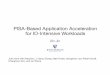 PISA-Based Application Acceleration for IO-Intensive Workloads