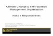 Climate Change & The Facilities Management Organization