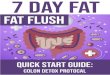 7 Day Fat Flus Plan - Complete Process To Colon Detox