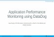 Performance Monitoring using DataDog