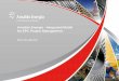 Ansaldo Energia - Integrated Model for EPC Project Management