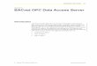 Appendix A BACnet OPC Data Access Server
