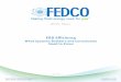 ERD Efficiency - FEDCO
