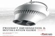PRODUCT INFORMATION & INSTALLATION GUIDE 2021