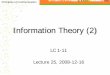 Information Theory (2)