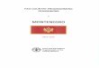 Montenegro: FAo Country Programming Framework in 