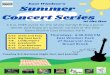 Summer Concert Series at the Res