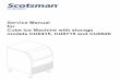 Service Manual for Cube Ice Machine with storage models 