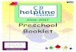 2016-2017 Preschool Booklet - Helpline Center