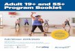 Adult 19+ and 55+ Program Booklet - Burlington