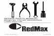 REPAIR PARTS MANUAL - Redmax Products