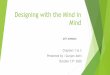 Designing with the Mind in Mind - College of Wooster