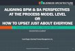 ALIGNING BPM & BA PERSPECTIVES AT THE PROCESS MODEL …