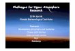 Challenges for Upper Atmosphere Research