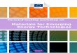 Materials for Emerging Energy Technologies