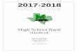 Mabank High School Band Handbook