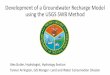Development of a Groundwater Recharge Model using the USGS 