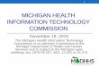 MICHIGAN HEALTH INFORMATION TECHNOLOGY COMMISSION