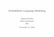 Probabilistic Language Modeling