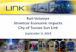 Rail-Volution Streetcar Economic Impacts City of Tucson 