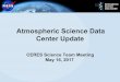 Atmospheric Science Data Center Update - CERES