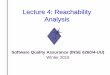 Lecture 4: Reachability Analysis - Concordia University