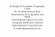 Principle of Economic Geography Unit1 Dr. Pradeep Kumar 