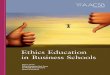 Ethics Education in Business Schools
