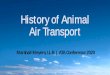 History of Animal Air Transport
