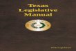 87th Texas Legislative Manual