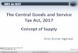 The Central Goods and Service Tax Act, 2017